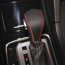 Load image into Gallery viewer, 2Pcs Car Leather Gear Head Shift Knob Cover Collars Handbrake Cover Case For Hyundai Creta ix25 2018 2019 Accessories