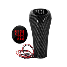 Load image into Gallery viewer, 5/6 Speed Car Gear Shift Knob with LED Backlight Shifter Lever Handle Stick For BMW X1 X3 X5 M5 E39 E60 E61 E46 E82 E87 E90 E91 E92