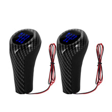 Load image into Gallery viewer, 5/6 Speed Car Gear Shift Knob with LED Backlight Shifter Lever Handle Stick For BMW X1 X3 X5 M5 E39 E60 E61 E46 E82 E87 E90 E91 E92