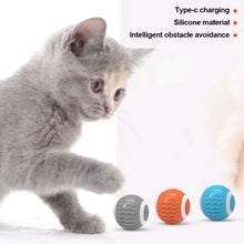 Load image into Gallery viewer, Smart Cat Toys with Light Automatic Rolling Ball Electric Cat Interactive Toys Cats Training Self-moving Kitten Toys for Indoor Playing