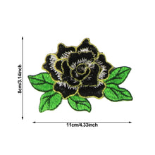 Load image into Gallery viewer, Embroidery Flower Patch Applique DIY Crafts Stiker for Dress Bag Clothes Accessories Badges Sew On DIY Clothing Accessories