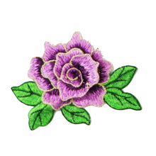 Load image into Gallery viewer, Embroidery Flower Patch Applique DIY Crafts Stiker for Dress Bag Clothes Accessories Badges Sew On DIY Clothing Accessories
