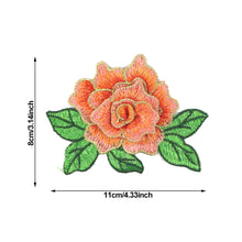Load image into Gallery viewer, Embroidery Flower Patch Applique DIY Crafts Stiker for Dress Bag Clothes Accessories Badges Sew On DIY Clothing Accessories