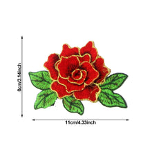 Load image into Gallery viewer, Embroidery Flower Patch Applique DIY Crafts Stiker for Dress Bag Clothes Accessories Badges Sew On DIY Clothing Accessories