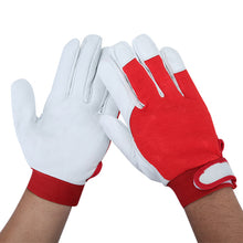 Load image into Gallery viewer, Sheepskin Half-Leather Gloves Soft Thin Protective Gloves For Argon TIG Welding High Temperature Wear-Resistant Working Labor Protection Welding Gloves