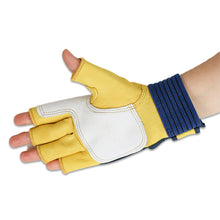 Load image into Gallery viewer, Half Finger Sheepskin Safety Protection Labor Protection Gloves Breathable Anti-Slip Wear-Resistant Outdoor Work Gloves For Riding Gardening Transport Handling