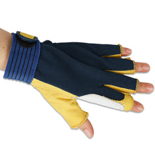 Load image into Gallery viewer, Half Finger Sheepskin Safety Protection Labor Protection Gloves Breathable Anti-Slip Wear-Resistant Outdoor Work Gloves For Riding Gardening Transport Handling