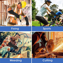 Load image into Gallery viewer, Outdoor Class 5 Anti-Cutting Half-Finger Gloves Anti-Puncture Wear Elbow Protection Gardening Glass Repair Safety Protective Labor Gloves