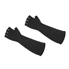 Load image into Gallery viewer, Outdoor Class 5 Anti-Cutting Half-Finger Gloves Anti-Puncture Wear Elbow Protection Gardening Glass Repair Safety Protective Labor Gloves