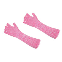 Load image into Gallery viewer, Outdoor Class 5 Anti-Cutting Half-Finger Gloves Anti-Puncture Wear Elbow Protection Gardening Glass Repair Safety Protective Labor Gloves