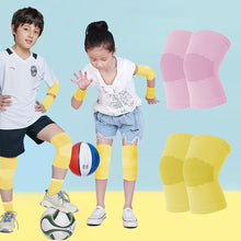 Load image into Gallery viewer, 1 Pair Candy Color Children's Sports Knee Pads Running Basketball Scooter Anti-Fall Kneepads Lightweight Breathable Outdoor Activities Protection