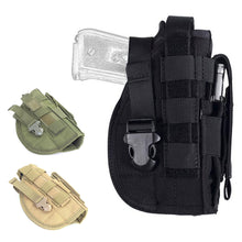 Load image into Gallery viewer, Multifunctional Military Fan Outdoor Tactical Gun Holster Outdoor Mountain Camping CS Invisible Gun Holster Leg Hanging Bag Glock 17/1911 Molle Pistol Universal Protective Case