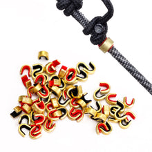 Load image into Gallery viewer, 5PCS Archery Universal Positioning Copper Buckle Composite Bow String D Ring Positioning Fixed Arrow Point Shooting Bow String Accessories