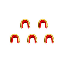 Load image into Gallery viewer, 5PCS Archery Universal Positioning Copper Buckle Composite Bow String D Ring Positioning Fixed Arrow Point Shooting Bow String Accessories