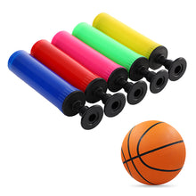 Load image into Gallery viewer, 1 Piece Mini Portable Manual Pump 3*18CM With Air Needle Leather Ball Football Basketball Pump Random Color