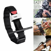 Load image into Gallery viewer, Outdoor Portable Cat Rotary Tourniquet Combat Military Metal Rod Arterial Emergency Tourniquet One-Hand Operation Field Survival Rescue Equipment