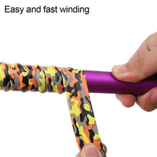 Load image into Gallery viewer, 1.1/1.5/2M Fishing Rod Keel Sweat Absorption Tape Tennis Badminton Racket Handle Winding Tape EVA Elastic Waterproof Non-Slip Camouflage Strap