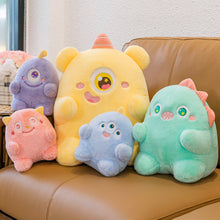Load image into Gallery viewer, Cute Big Eyes Monster Plush Doll Girl Cartoon Dinosaur Stuffed Toy Kawaii Plush Doll Gifts Room Decor