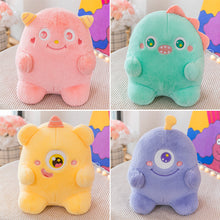Load image into Gallery viewer, Cute Big Eyes Monster Plush Doll Girl Cartoon Dinosaur Stuffed Toy Kawaii Plush Doll Gifts Room Decor