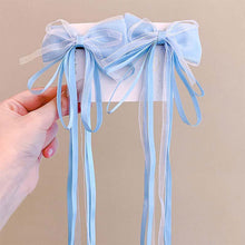 Load image into Gallery viewer, Bow Tie Ribbon Children Hair Clip Sweet Lovely Girl Multicoloured Bowknot Hairpin Versatile Hair Accessory