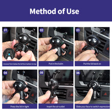 Load image into Gallery viewer, Car Perfume Air Freshener Diffuser Robot Solid Aromatherapy Air Vent Freshener Interior Decor with Rotatable