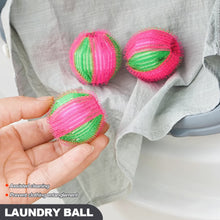 Load image into Gallery viewer, 6pcs Pet Hair Remover for Laundry Lint Remover Washing Machine Balls Reusable Dryer Nylon Balls Dogs Cats Hair Lint Remover