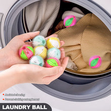 Load image into Gallery viewer, 6pcs Pet Hair Remover for Laundry Lint Remover Washing Machine Balls Reusable Dryer Nylon Balls Dogs Cats Hair Lint Remover