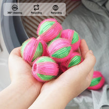 Load image into Gallery viewer, 6pcs Pet Hair Remover for Laundry Lint Remover Washing Machine Balls Reusable Dryer Nylon Balls Dogs Cats Hair Lint Remover
