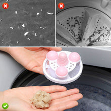 Load image into Gallery viewer, Reusable Washing Machine Filter Bag Floating Lint Hair Catcher Pet Hair Remover Dirt Collection Mesh Laundry Ball Cleaning Tools