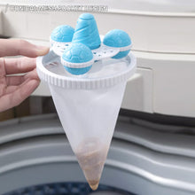 Load image into Gallery viewer, Reusable Washing Machine Filter Bag Floating Lint Hair Catcher Pet Hair Remover Dirt Collection Mesh Laundry Ball Cleaning Tools