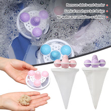 Load image into Gallery viewer, Reusable Washing Machine Filter Bag Floating Lint Hair Catcher Pet Hair Remover Dirt Collection Mesh Laundry Ball Cleaning Tools