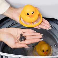 Load image into Gallery viewer, Yellow Duck Reusable Washing Machine Filter Bag Floating Lint Hair Catcher Pet Hair Remover Dirt Collection Mesh Laundry Ball Cleaning Tools