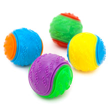 Load image into Gallery viewer, Pet Dog Interactive Ball Toy Squeaky Bite Resistant Chewing Balls Toy TPR Training Fetching Balls Molar Toys Pet Supplies