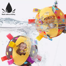 Load image into Gallery viewer, Interactive Ball Dog Toy for Aggressive Chewers Training Decompress Bite Resistant Plush Handle Dog Toys with Bells Pet Supplies