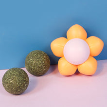 Load image into Gallery viewer, Cat Catnip Toys Ball Cat Treats Candy Licking Snacks Catnip Snack Self Cleaning Teeth Grinding Ball Toy Cat Supplies Pet Cleaning Tool