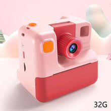 Load image into Gallery viewer, Kids Instant Camera Print Camera For Children Camera 1080P HD Digital Camera Photo Paper Child Toy Camera For Christmas Gift