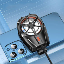 Load image into Gallery viewer, X52 Cooling Fans for Mobile Phone Rechargeable Battery Silent Cooler Three Speed Adjustable Cell Phone Gaming Radiator