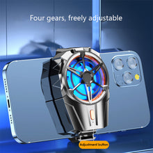 Load image into Gallery viewer, X52 Cooling Fans for Mobile Phone Rechargeable Battery Silent Cooler Three Speed Adjustable Cell Phone Gaming Radiator