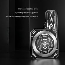 Load image into Gallery viewer, Mobile Phone Cooling Plate Heat Sink Expend Cooling Area For Cooling Fans Game Cooler Cell Phone For IPhone/Samsung/Xiaomi