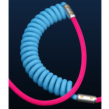 Load image into Gallery viewer, 120W Fast Charging Cable Retractable Aluminum Alloy PD Charging Cable USB C Data Cable for Samsung Galaxy OPPO Xiaomi Huawei 2m