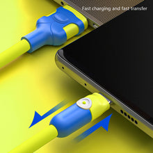 Load image into Gallery viewer, USB Cable 2.4A Fast Charging Cable for Android HUAWEI Xiaomi Charger Cable USB Data Line 2m