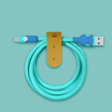 Load image into Gallery viewer, USB Cable 2.4A Fast Charging Cable for Android HUAWEI Xiaomi Charger Cable USB Data Line 2m