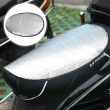 Load image into Gallery viewer, Motorcycle Seat Sun Pad Cover Summer Sunshade Heat Insulation Cushion Motorcycle Waterproof Anti-slip Protection