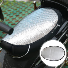 Load image into Gallery viewer, Motorcycle Seat Sun Pad Cover Summer Sunshade Heat Insulation Cushion Motorcycle Waterproof Anti-slip Protection