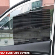 Load image into Gallery viewer, Retractable Car Side Window Folding Sunshade Curtain Front or Rear Mesh UV Protect Curtain Auto Truck