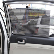 Load image into Gallery viewer, Retractable Car Side Window Folding Sunshade Curtain Front or Rear Mesh UV Protect Curtain Auto Truck