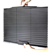 Load image into Gallery viewer, Retractable Car Side Window Folding Sunshade Curtain Front or Rear Mesh UV Protect Curtain Auto Truck