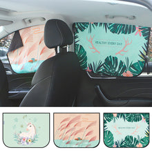 Load image into Gallery viewer, Car Window Magnetic Curtain Sunshade Cover Cartoon Side Window Sunshade UV Protection For Kid Baby Children