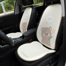 Load image into Gallery viewer, Cartoon Car Seat Cover Cushion Bear Rabbit Tulip Pattern Seats Protector Pad Interior Accessories For Summer