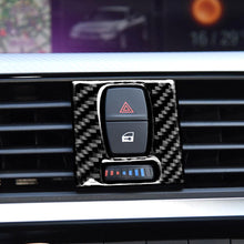 Load image into Gallery viewer, 3Pcs Carbon Fiber Auto Interior Central Control Air Conditioning Outlet Decorative Stickers Car Accessories For BMW 3 Series F30 3GT F34